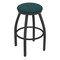 Holland Bar Stool Co 36" Swivel X-Tall Bar Stool, Pewter Finish, Graph Tidal Seat X802 - alternate 1